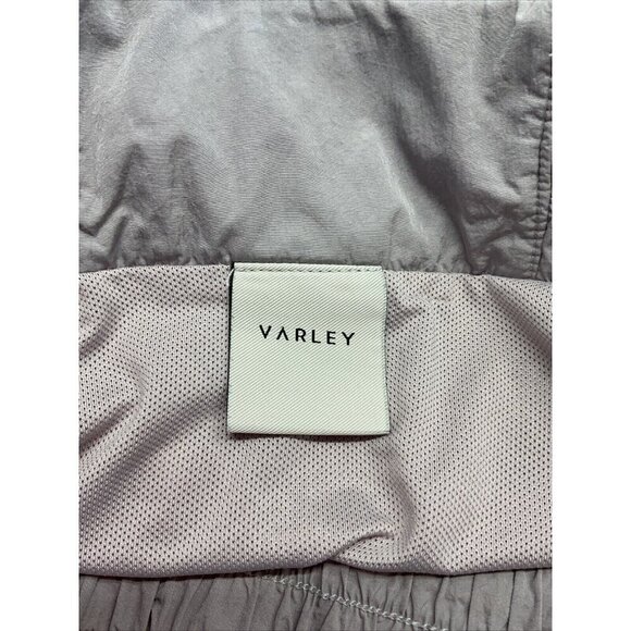 Varley Kallin‎ Running Shorts metallic lilac purple built in brief size XL - Picture 5 of 8